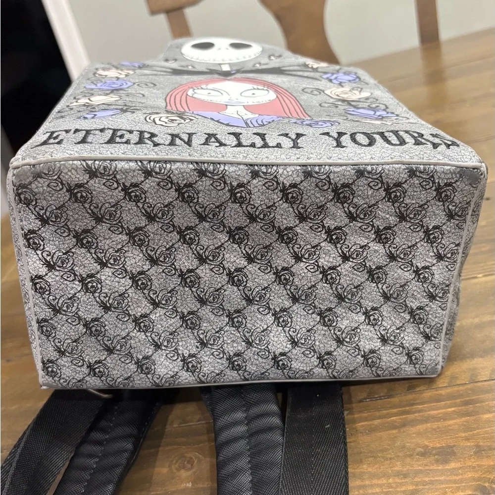 Loungefly Disney Nightmare Before Christmas Eternally Yours Tombstone Backpack - Picture 6 of 11
